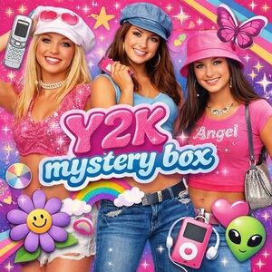 Vintage Y2K Mystery Box of surprise clothing and pop culture items– Size Large